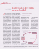 La regia dei processi comunicativi