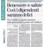 Benessere e salute. Così i dipendenti saranno felici