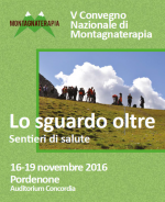 Lo sguardo oltre: 5 convegno nazionale di Montagnaterapia